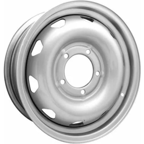 ТЗСК УАЗ 6.5x16 5*139.7 ET40 DIA108.6 Silver Штампованный