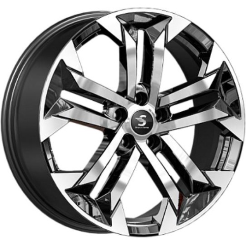 Фото колесного диска K&K KP015 7.5x19 5*114.3 ET45 DIA60.1 Алмаз черный Литой