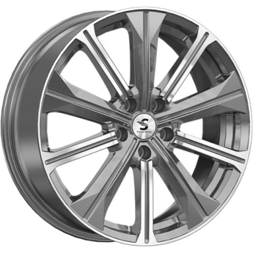 Фото колесного диска Скад КР013 7x19 5*114.3 ET45 DIA67.1 Diamond gloss graphite Литой
