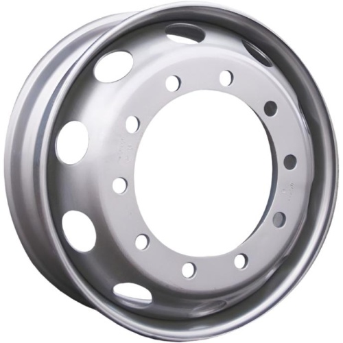 Accuride 396-3101012-01 11.75x22.5 10*335 ET0 DIA281 Silver Штампованный