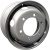 Фото колесного диска Accuride M20 6.75x19.5 8*275 ET136 DIA221 Silver Штампованный