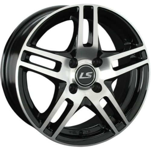 Фото колесного диска LS 281 6.5x15 5*112 ET45 DIA57.1 BKF Литой