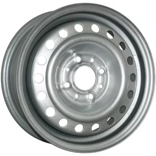 Trebl 7625 6.5x16 5*114.3 ET39 DIA60.1 Silver Штампованный