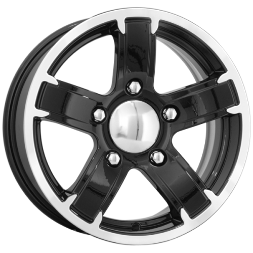 K&K Ангара 6.5x15 5*139.7 ET15 DIA108.1 Алмаз черный Литой