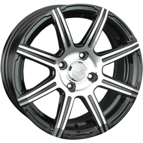 Фото колесного диска LS 571 7x16 4*100 ET40 DIA73.1 BKF Литой
