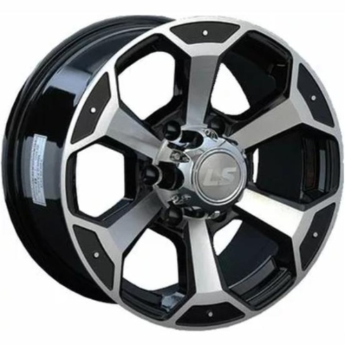 Фото колесного диска LS 187 7.5x18 6*139.7 ET36 DIA100.1 BKF Литой