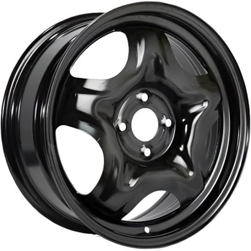 Фото колесного диска ТЗСК Lada Vesta 6.5x16 4*100 ET50 DIA60.1 Black Штампованный