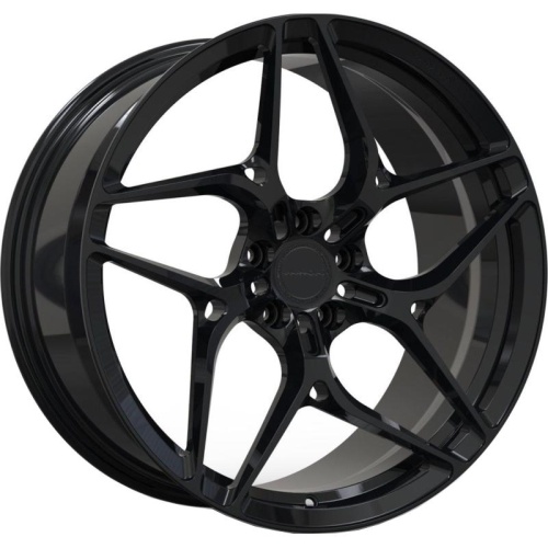 Brixton PF6 9.5x20 5*112 ET37 DIA66.6 Gloss Black Brushed Кованый
