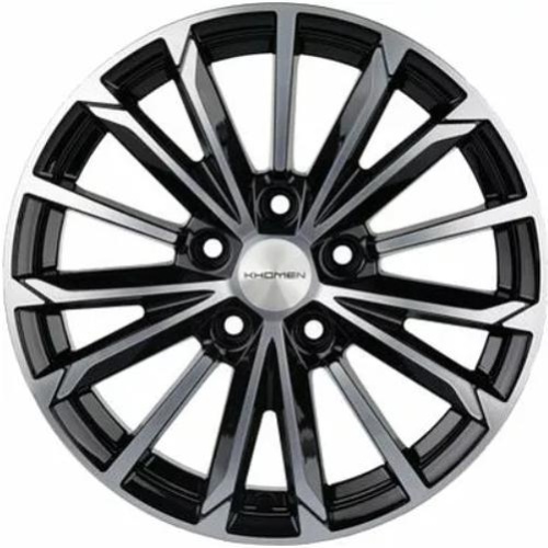 Khomen KHW 1611 6.5x16 5*108 ET45 DIA60.1 Black-FP Литой
