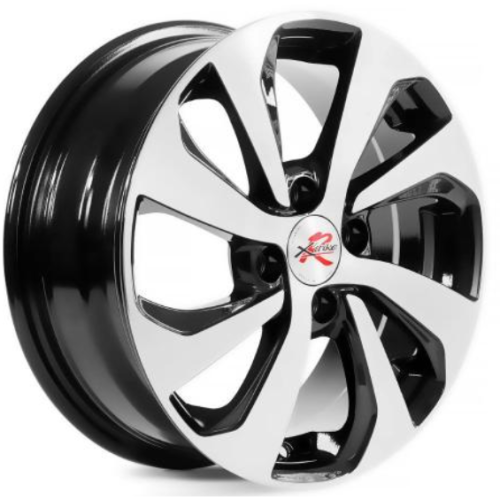 Фото колесного диска X'trike R005 6x15 4*100 ET46 DIA54.1 BKFP Литой