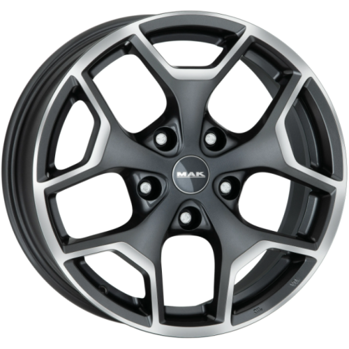 MAK Liberty 7.5x18 5*108 ET39 DIA72.3 Black mirror Литой