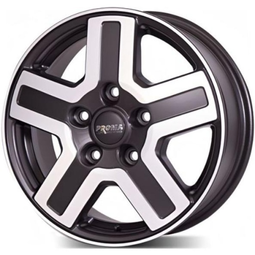 Proma Bus 6.5x16 5*130 ET65 DIA78.1 Алмаз матовый Литой