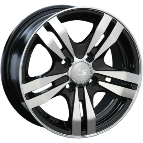Фото колесного диска LS 142 6.5x15 5*112 ET40 DIA66.6 BKF Литой