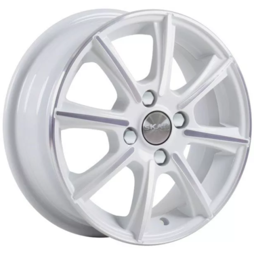 Скад Монако 5.5x14 4*100 ET49 DIA56.6 Алмаз белый Литой