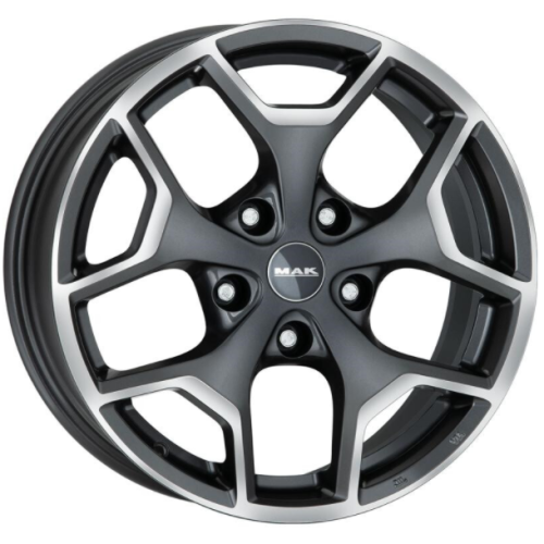 Фото колесного диска MAK Liberty 7.5x17 5*108 ET39 DIA72.3 Gunmetal Mirror Face Литой