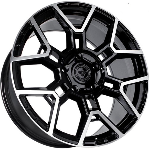 Sakura Wheels YA9554 10x22 5*150 ET45 DIA110.1 BKF Литой