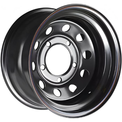 Off Road Wheels Land Rover 8x16 5*165.1 ET-24 DIA125 Black Штампованный