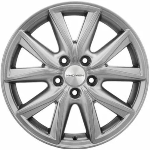 Khomen KHW 1706 7x17 5*114.3 ET39 DIA60.1 G-Silver Литой