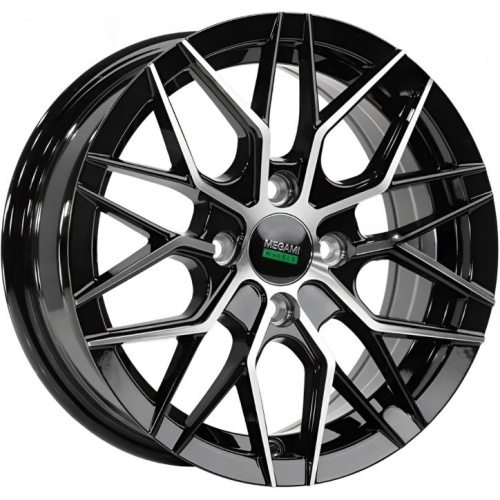 Megami MGM-27 6x14 4*98 ET35 DIA58.6 BKF Литой