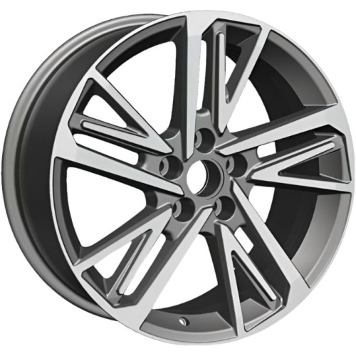 Khomen KHW 1815 8x18 5*108 ET46 DIA63.3 Gray-FP Литой
