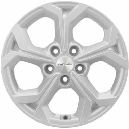 Фото колесного диска Khomen KHW 1606 6.5x16 5*114.3 ET43 DIA67.1 F-Silver Литой