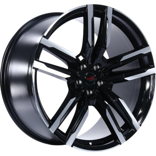 Replica LA B550 9.5x21 5*112 ET37 DIA66.6 BKF Литой