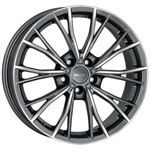 MAK Mark 8x17 5*120 ET53 DIA72.6 Gunmetal Mirror Face Литой