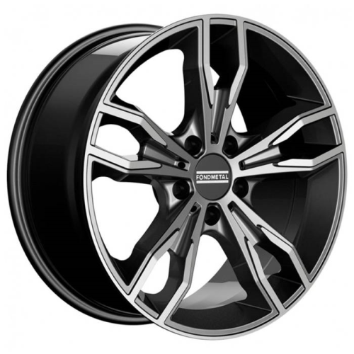 Фото колесного диска Fondmetal Alke 8x18 5*112 ET30 DIA66.6 Titan Matt Machined Литой