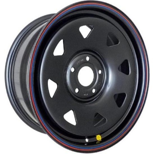 Off Road Wheels Jeep 8x17 5*127 ET30 DIA71.6 Black Штампованный