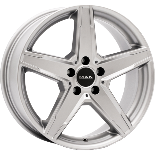 MAK Stern 9x18 5*112 ET25 DIA66.6 Silver Литой
