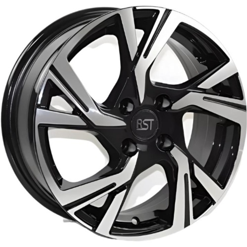 Фото колесного диска RST R075 6x15 4*100 ET46 DIA60.1 BKFP Литой