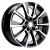 Khomen KHW 1802 7x18 5*112 ET45 DIA57.1 Black-FP Литой