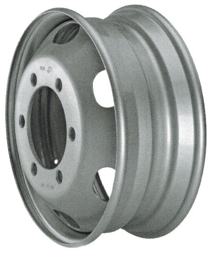 Asterro 1721 6x17.5 6*222.25 ET117 DIA161 Silver Штампованный
