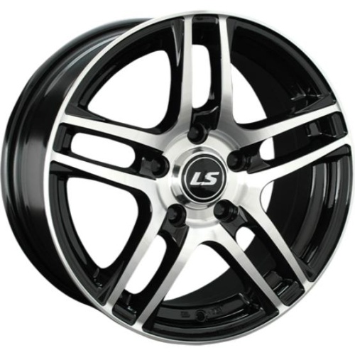 Фото колесного диска LS 285 6.5x15 5*114.3 ET45 DIA73.1 BKF Литой