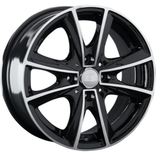 Фото колесного диска LS 231 6x14 4*98 ET35 DIA58.6 BKF Литой