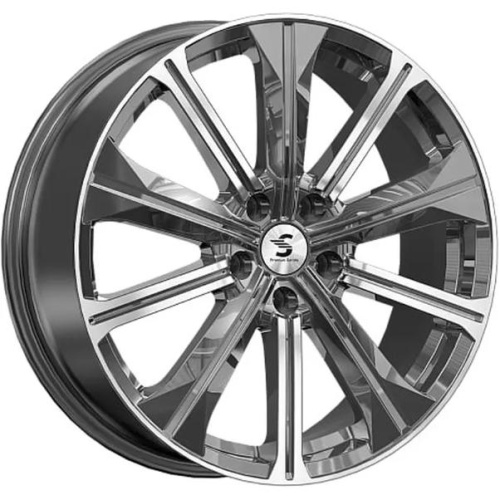Скад KP013 7x19 5*114.3 ET40 DIA66.6 Diamond gloss graphite Литой