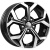 Диск K&K KC878 6.5x16 5*108 ET50 DIA63.3 Алмаз черный Литой Фото колесного диска K&K KC878 6.5x16 5*108 ET50 DIA63.3 Алмаз черный Литой