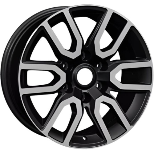 Khomen KHW 1723 8x17 6*139.7 ET42 DIA75.1 Black-FP Литой