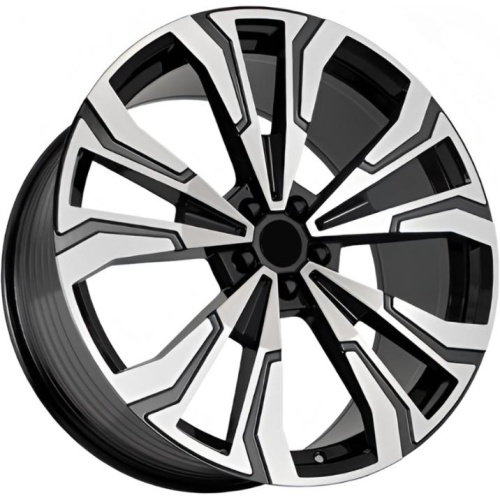 Фото колесного диска FF FBX307 9.5x22 5*112 ET32 DIA66.6 Black Machined Face Литой