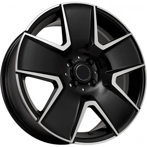Фото колесного диска Kipardo KF61 7.5x17 4*100 ET40 DIA73.1 Gloss Black Machined Face Литой