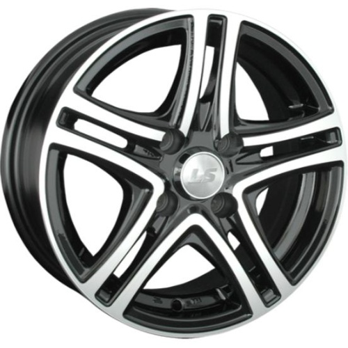 Фото колесного диска LS 570 6.5x15 5*108 ET45 DIA63.3 BKF Литой