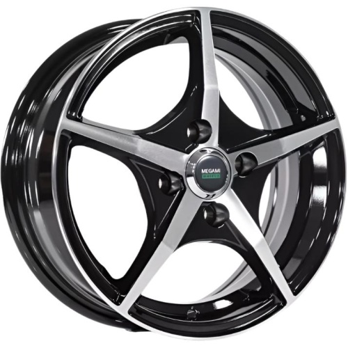 Megami MGM-19FF 6x15 4*98 ET32 DIA58.6 BKF Литой