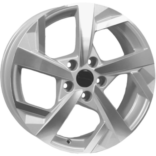 Khomen KHW 1712 7x17 5*114.3 ET37 DIA66.6 F-Silver-FP Литой