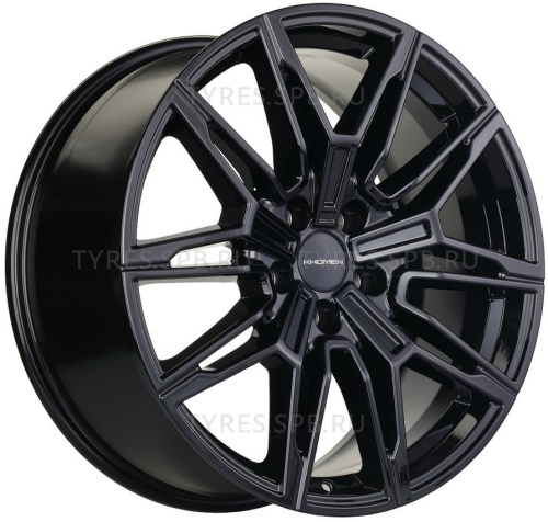 Khomen KHW 1904 8.5x19 5*108 ET38 DIA63.3 Black Matt MR Литой