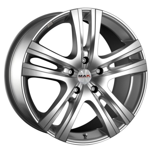 MAK Aria 7.5x17 5*112 ET45 DIA66.6 Silver Литой