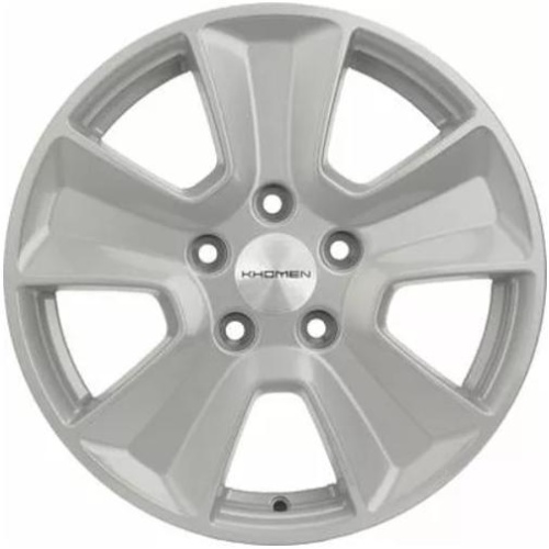 Фото колесного диска Khomen KHW 1601 6.5x16 5*114.3 ET50 DIA66.1 Silver Литой