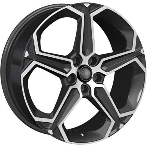 Khomen KHW 1909 7.5x19 5*114.3 ET45 DIA67.1 Black-FP Литой