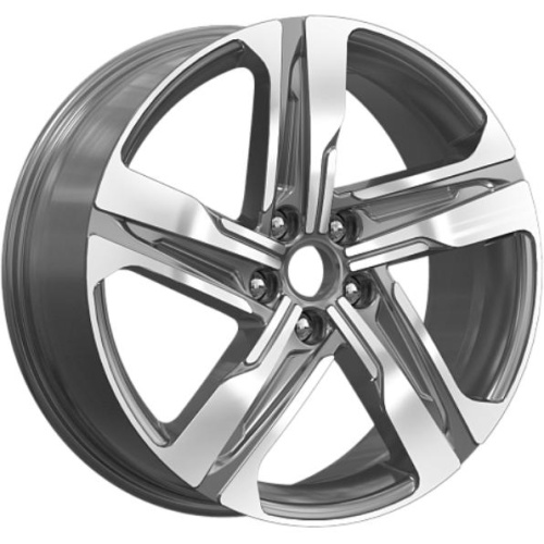 Фото колесного диска Скад KP004 7.5x19 5*114.3 ET50 DIA67.1 Diamond gloss graphite Литой