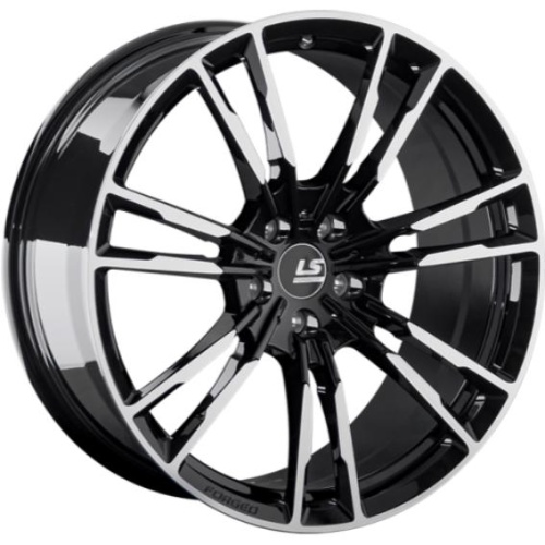 Фото колесного диска LS FG06 9x20 5*112 ET20 DIA66.6 BKF Литой