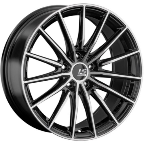 LS RC63 8x18 5*112 ET40 DIA66.6 BKF Литой